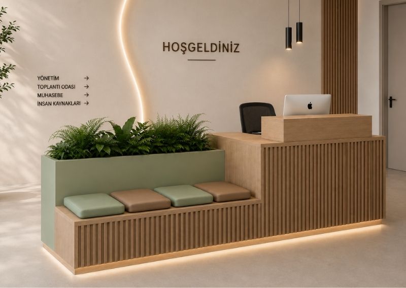 Linea Ofis Karşılama Ünitesi