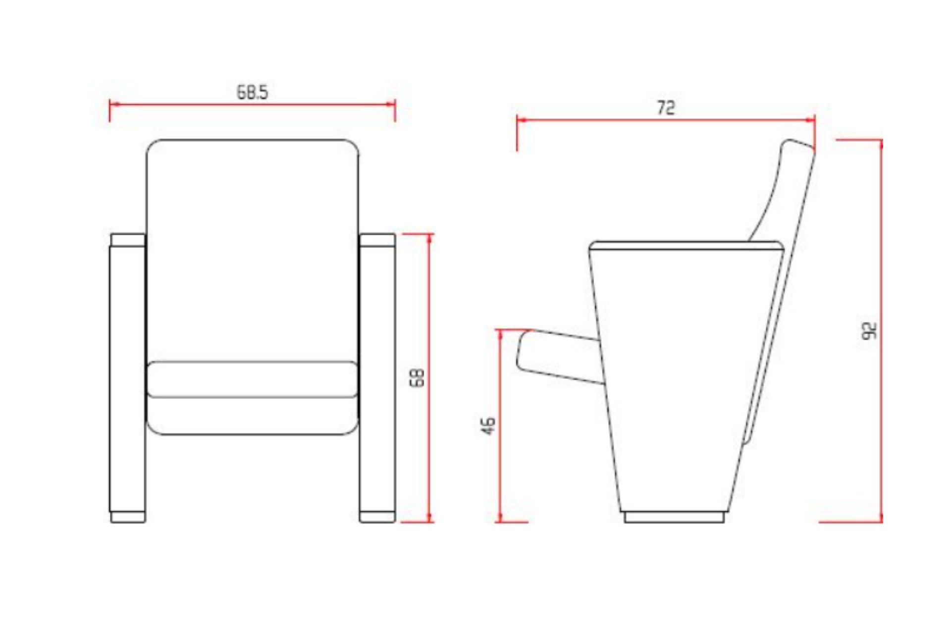 Oxford Sinema Koltuğu