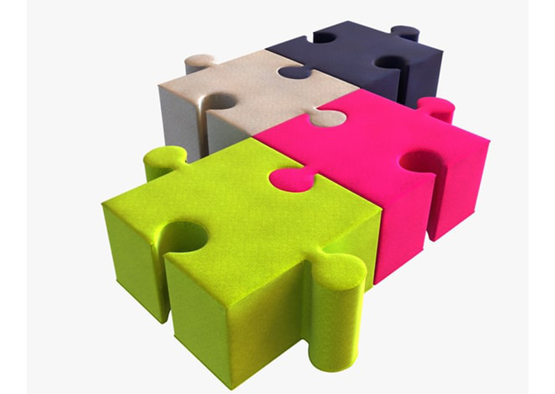 Lego Puzzle Puf