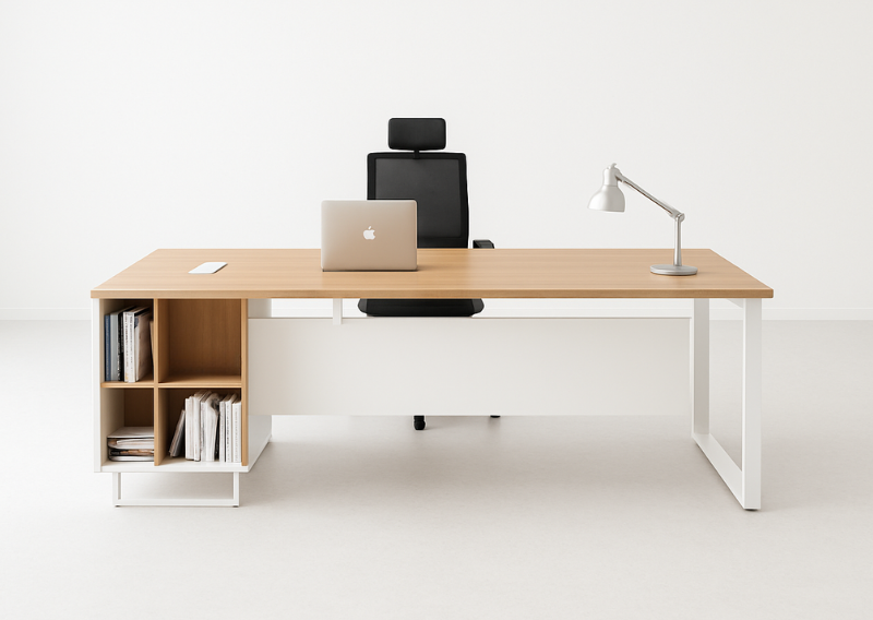 Suny Etajerli Yönetici Masası