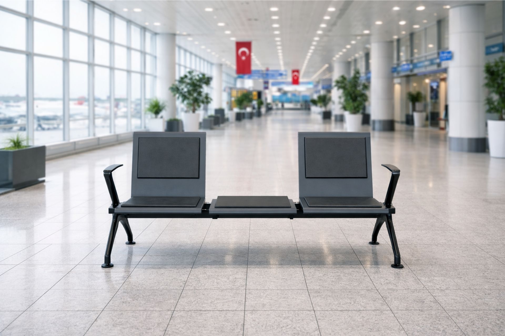 Port Havaalanı İkili Bekleme Koltuğu