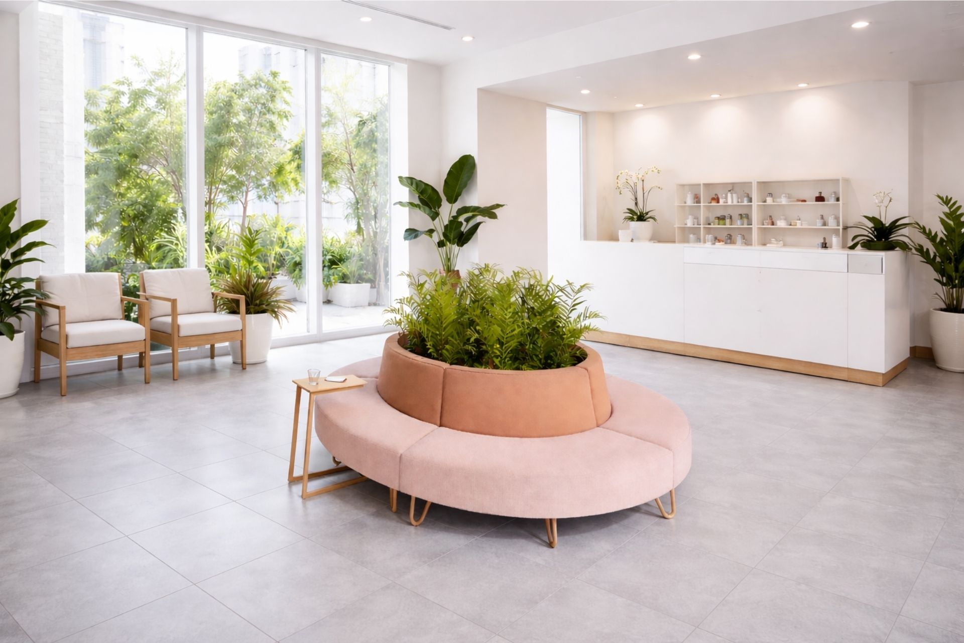 Siesta Sehpalı Bekleme Koltuğu