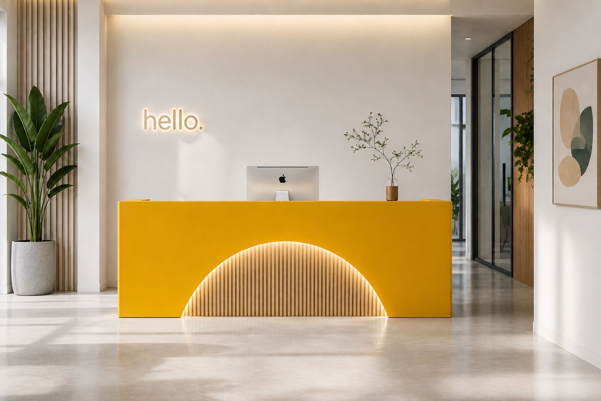 Sun Ofis Karşılama Bankosu
